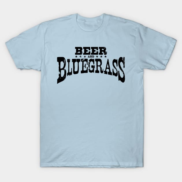 Beer and Bluegrass T-Shirt by GypsyBluegrassDesigns